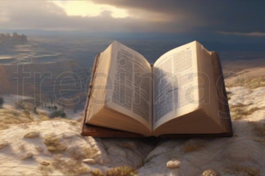 Imagen Santa Biblia tierra de Israel