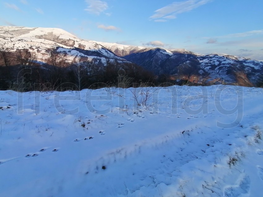 Montaña invierno nieve