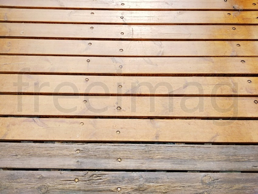 Textura de madera rústica de un puente.