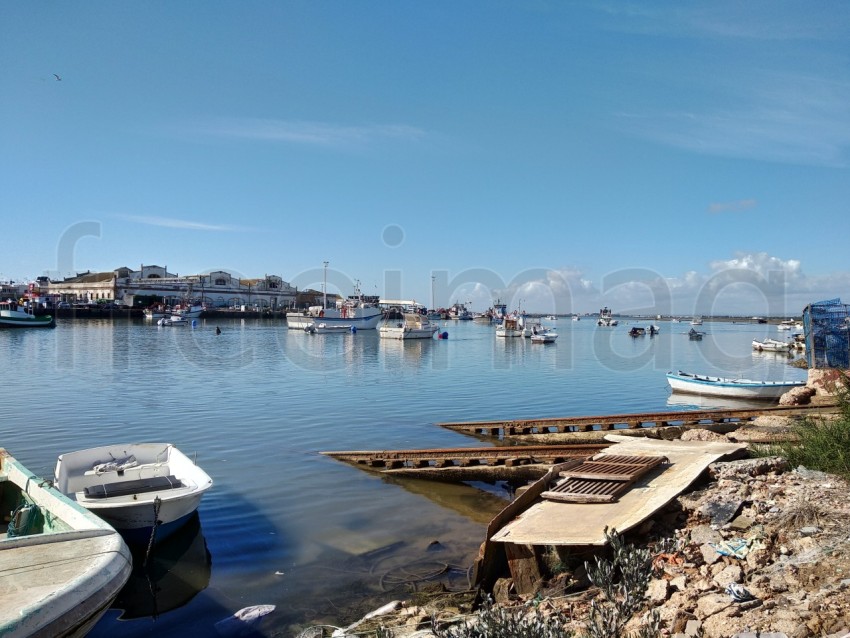 Barcos en el puerto Isla Cristina Andalucía, España