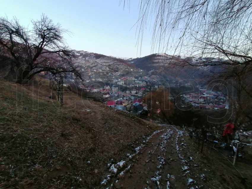 Sendero de tierra en la montaña