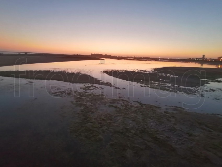 Foto puesta de sol en España