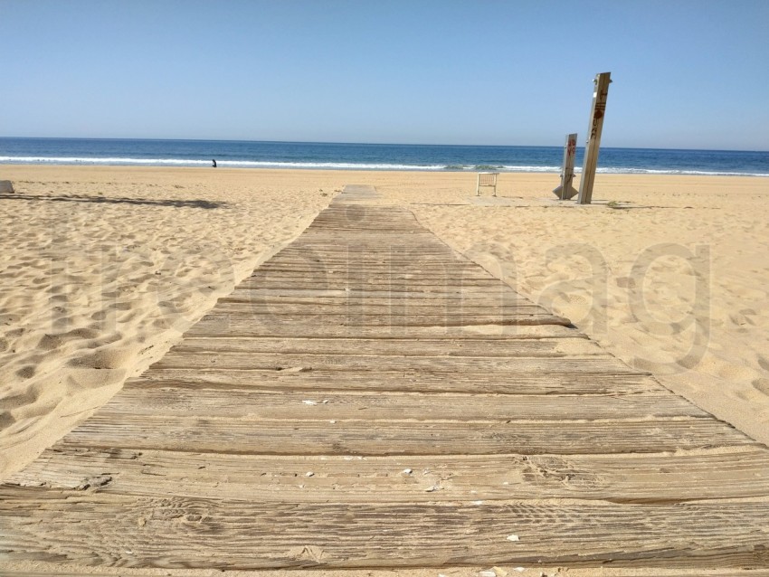 Playa arena en España