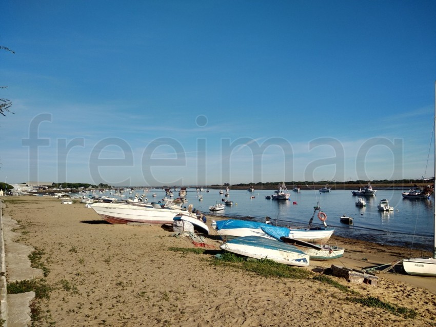 Barcos en  Punta Umbría, Huelva, Andalucía