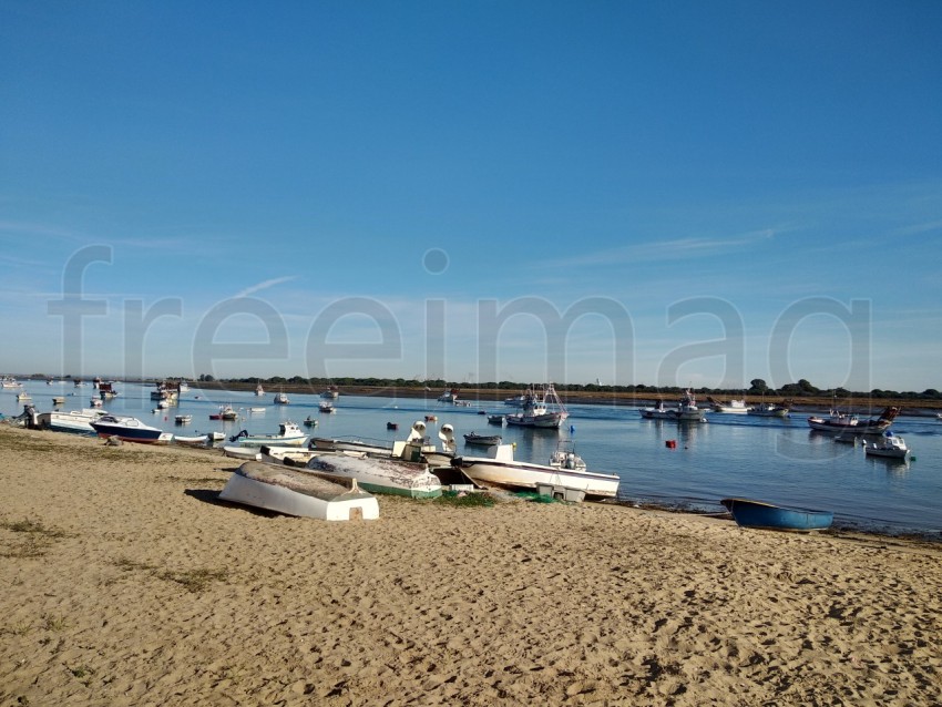 Barcos en Punta Umbría