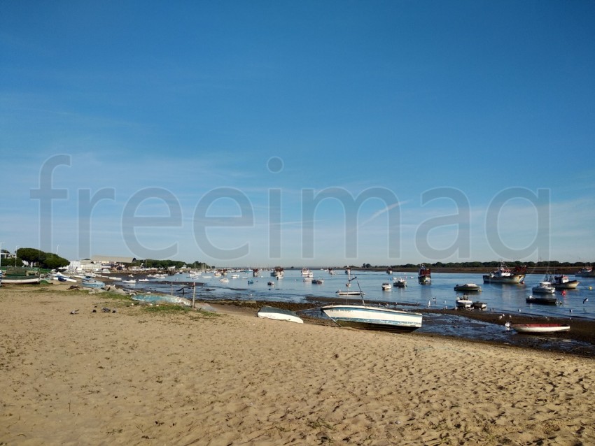 Barcos en Punta Umbría