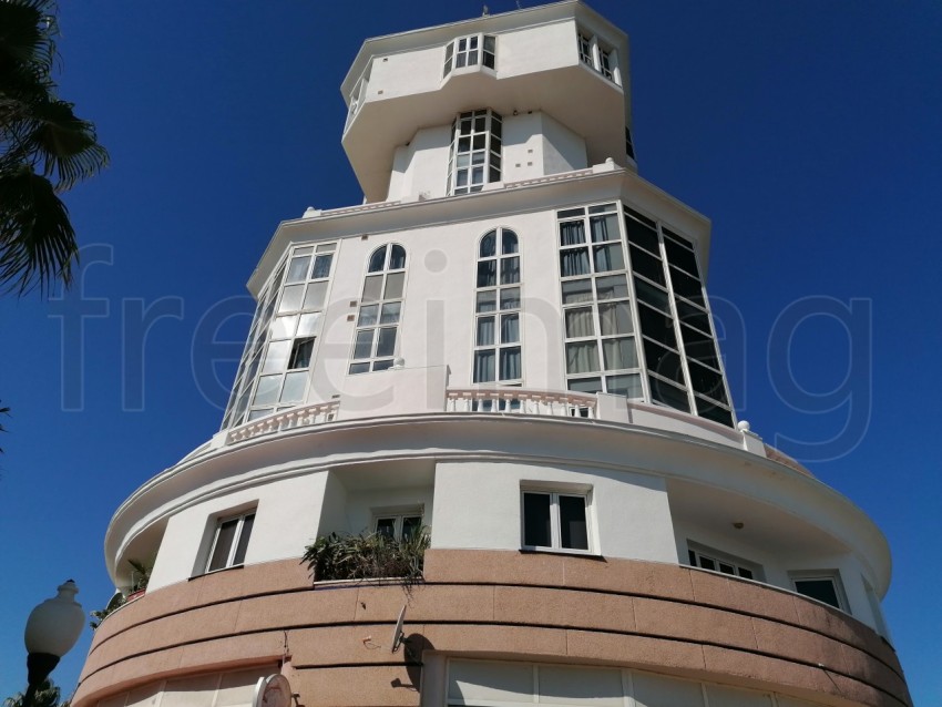 Faro de Isla Cristina, paisajes urbanos, provincia de Huelva, España