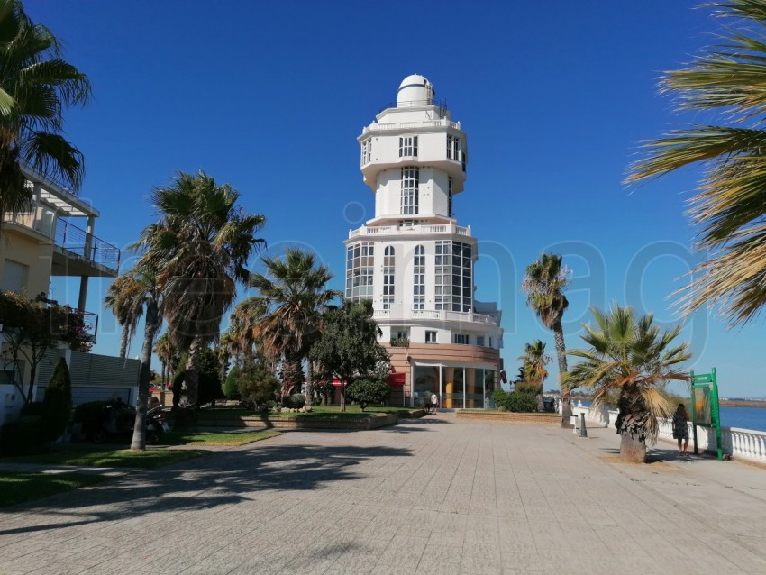 Faro de Isla Cristina, paisajes urbanos, provincia de Huelva, España