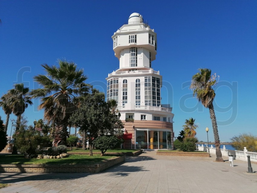 Faro de Isla Cristina, paisajes urbanos, provincia de Huelva, España