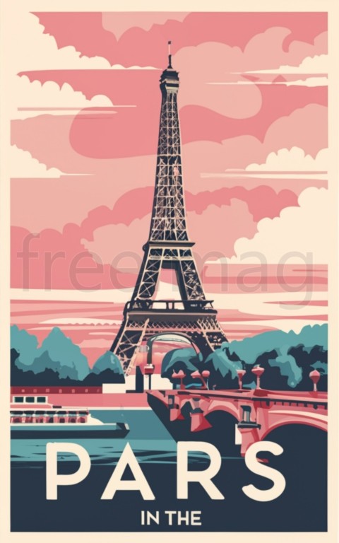 Ilustración, Cartel de viaje de París