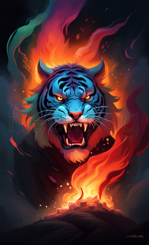 Imagen de Tigre para Fondo de Pantalla de tu Celular