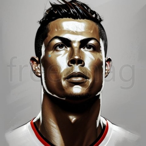 Caricatura Cristiano Ronaldo