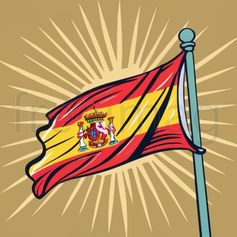 Imagen de la bandera de España