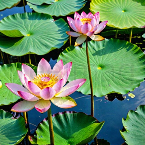 Imagen de Loto, Flor y Estanque