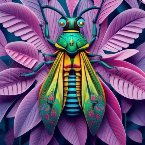 Imagen insecto grande, 3d, fantasía