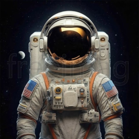 Imagen de Astronauta, , foto, 3d