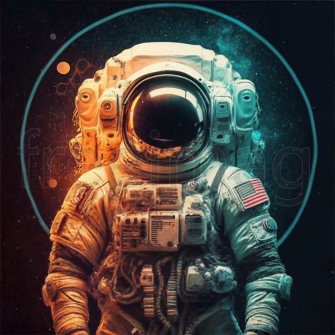 Imagen de Astronauta, , foto, 3d