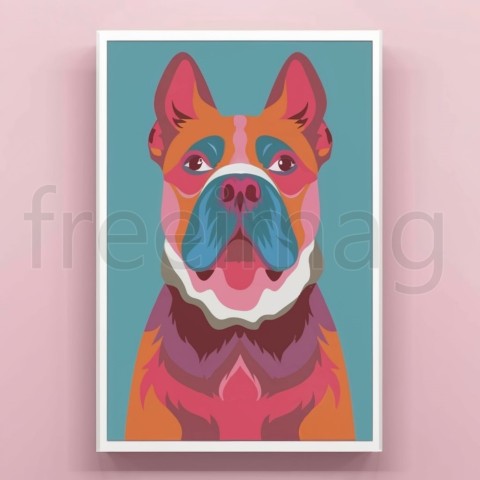 Yo amo mi perro poster